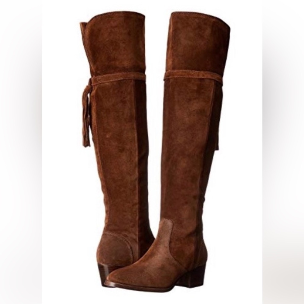 Frye Clara Over The Knee Suede Boot 7